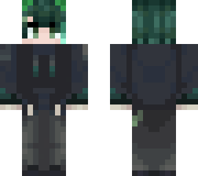 cyan demon boy