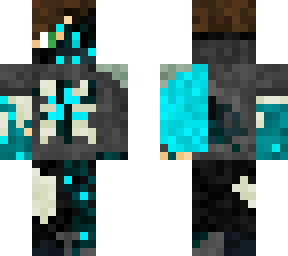 deep dark with cape and pauldron