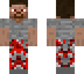 minecraft trailer redstone mossy cobblestone skin