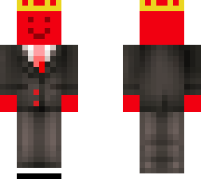 mr apple with crown