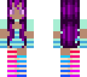 my sisters skin because she cant make skins