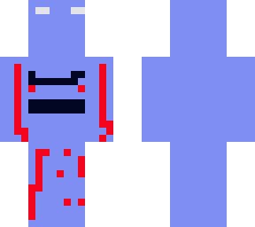 red blue