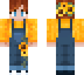 sunflower overalls