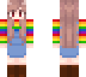 tina rainbow overalls