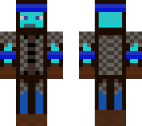 blue man