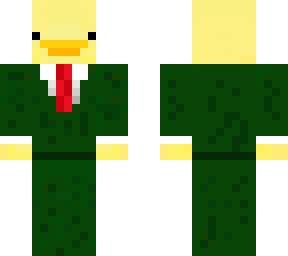 duck in a suit