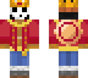 king shy guy d luffy