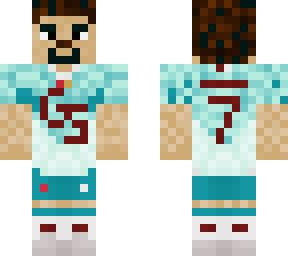ronaldo fifa world cup 2026 jersey minecraft by gamerswar mark 3