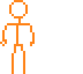 stickman orange