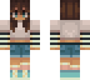 striped + socks (undyed)