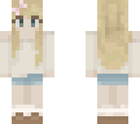basic blonde girl