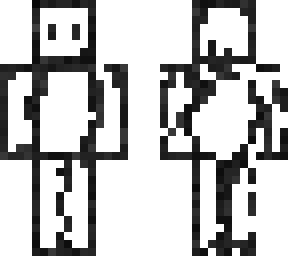 black and white man