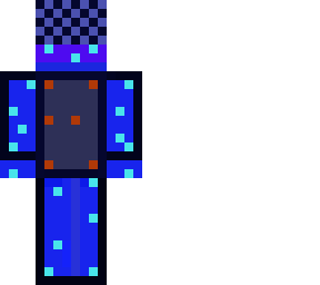 blue and outline