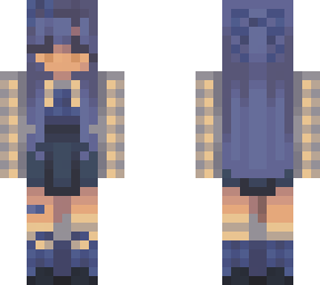 blue plaid