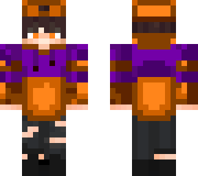 orange and purple guy