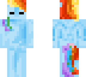 rainbow dash (a little bit manly i guess)