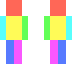 rainbow skin
