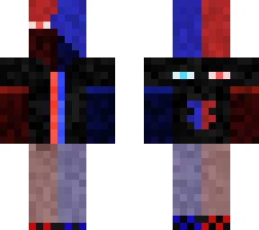 red blue enderman me
