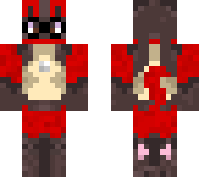 red lucario with glasses