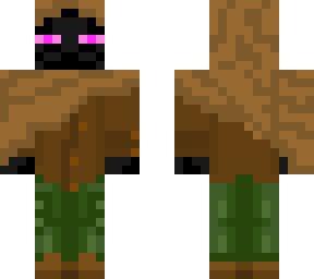 solarpunk enderman hood up