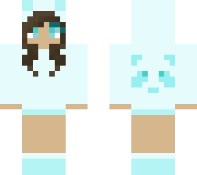 teal panda throwback