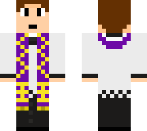 a priest in a purple stole
