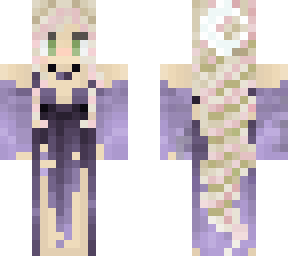 blonde and pink purple dress edit