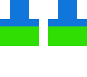 blue green and white tricolor man