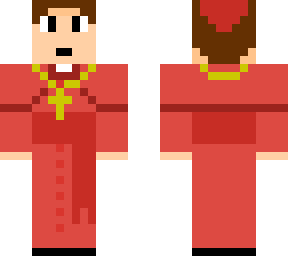 cardinal in a red cassock