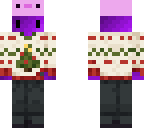christmas purple guy with axo hat new style
