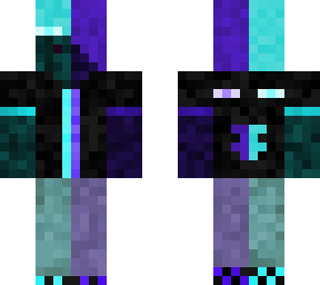 light blue - indigo enderman me