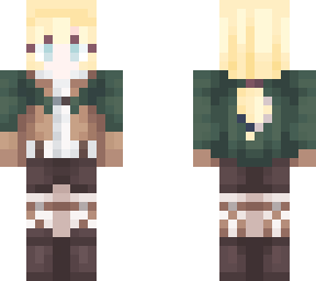 aot - christa lenz (historia reiss)- s1 survey corps - expedition outside the walls