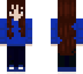 blue jumper skin