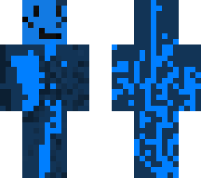 blue skin