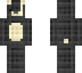 gothic bear skin