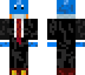mudkip wearing a suit