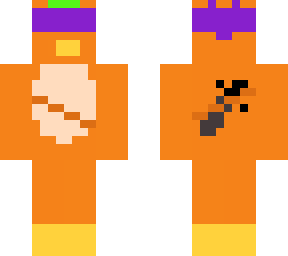 orange bird w/ blindforl