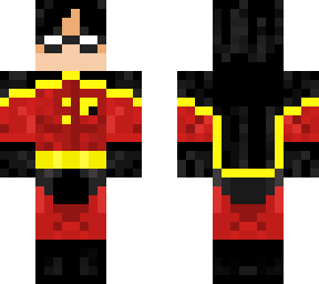 red and black tim drake robin