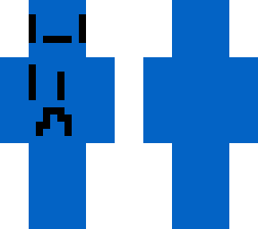 sad blue boi
