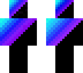 blue & black shaded player
