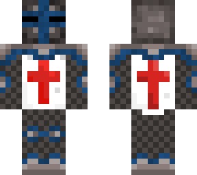 blue crusader knight
