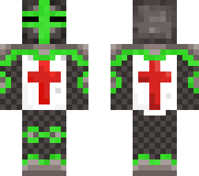 green crusader knight