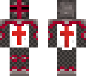 maroon crusader knight