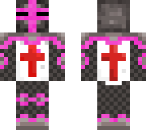 pink crusader knight