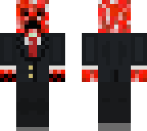red creeper fancy suit