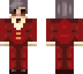 red suit gentleman