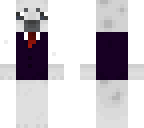 seal in a suit