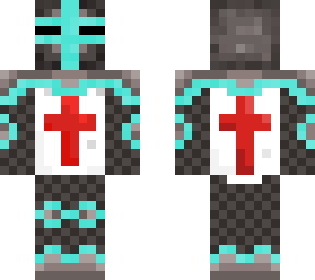 turquoise crusader knight