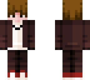 brown hair leather jacket