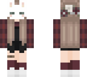 Bunny Mask Girl | Minecraft Skin